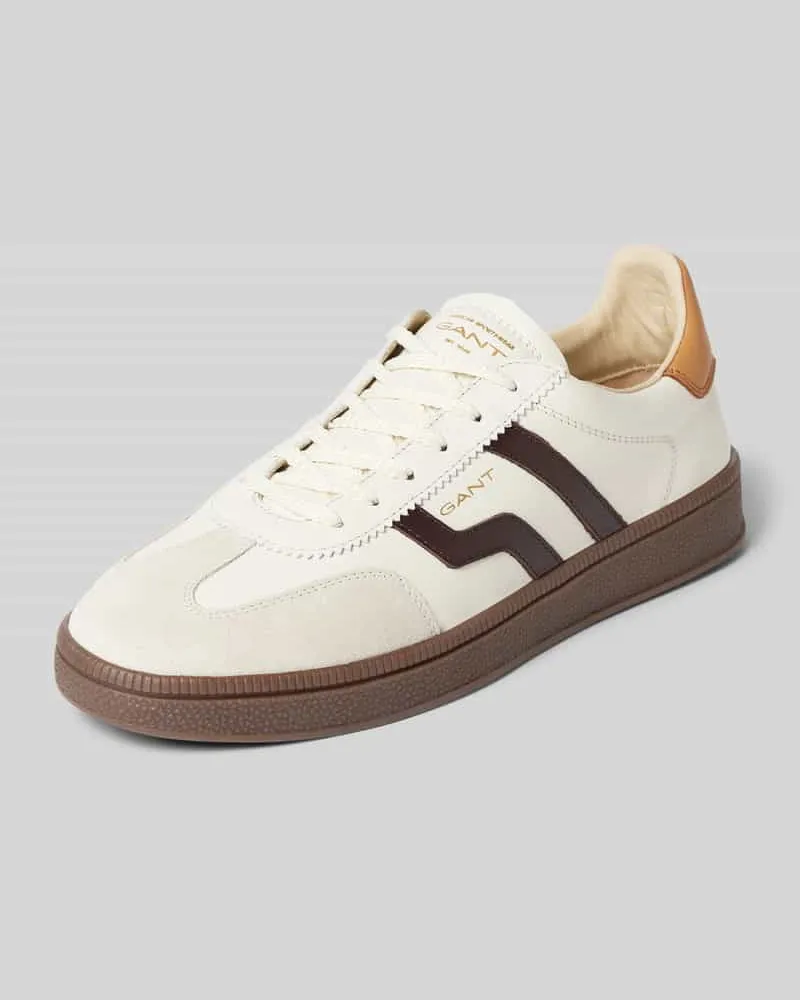 Gant Sneaker aus echtem Leder Weiss