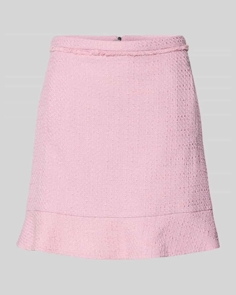 Marc Cain Minirock in Bouclé-Optik Pink