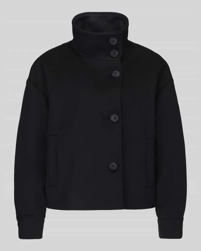 JAKE*S Blouson mit hohem Stehkragen Black