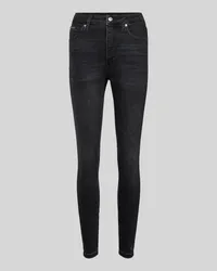 Calvin Klein High Rise Super Skinny Fit Jeans im 5-Pocket-Design Black