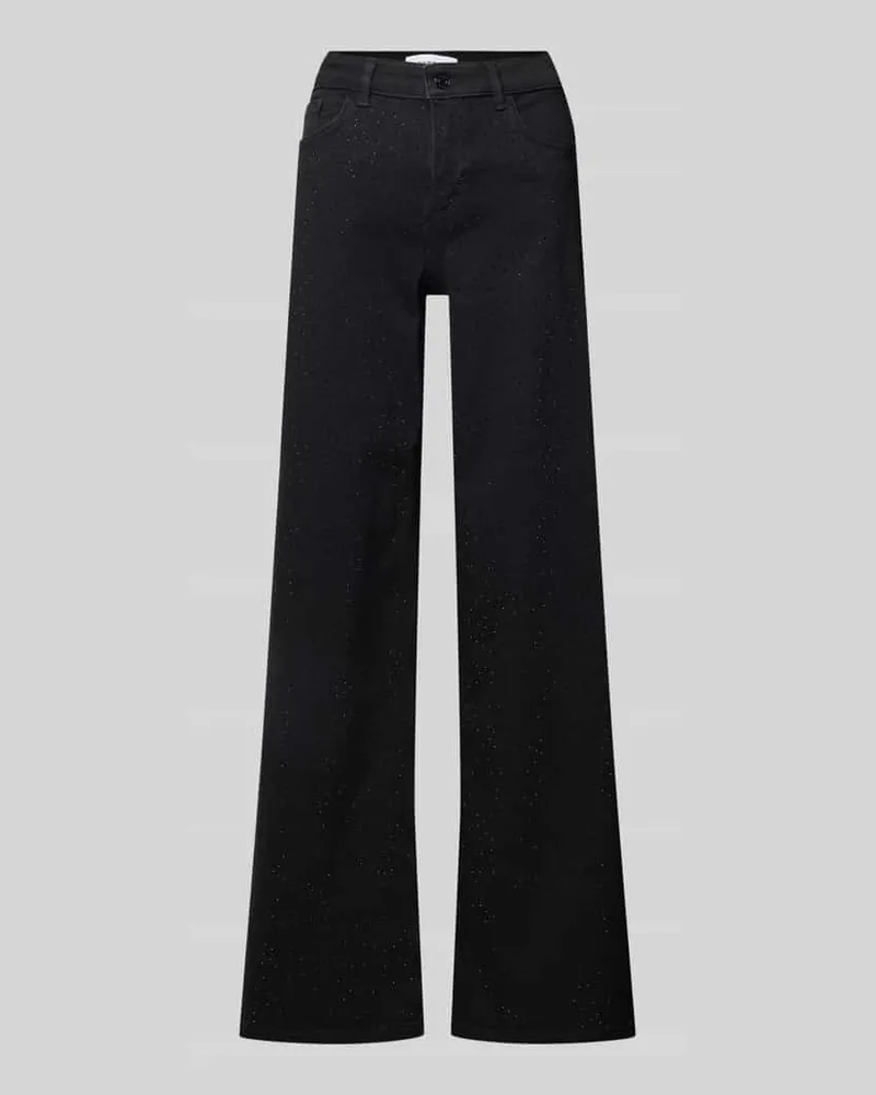 COMMA Relaxed Fit Jeans mit 5-Pocket-Design Black