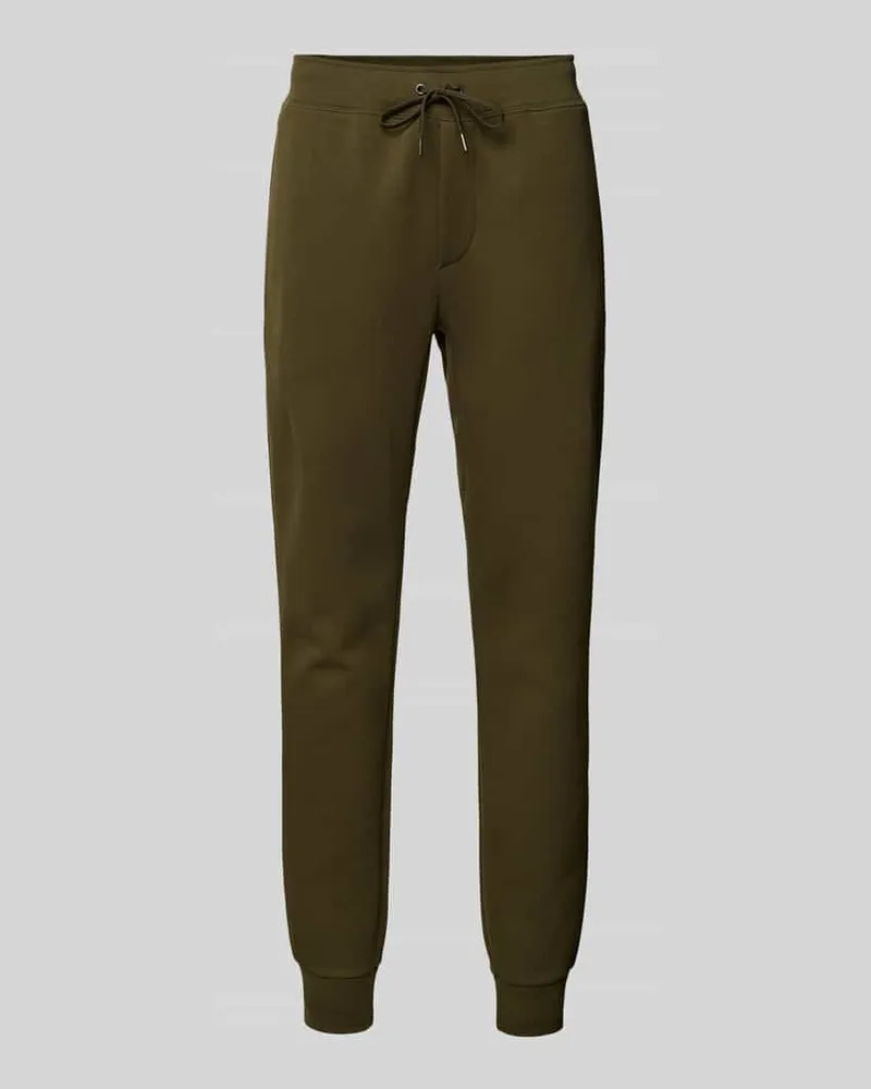 Ralph Lauren Regular Fit Sweatpants mit Baumwollanteil Oliv