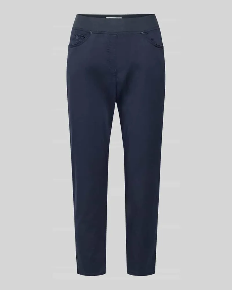 Brax Caprihose mit elastischem Bund Modell 'Pamina Marine