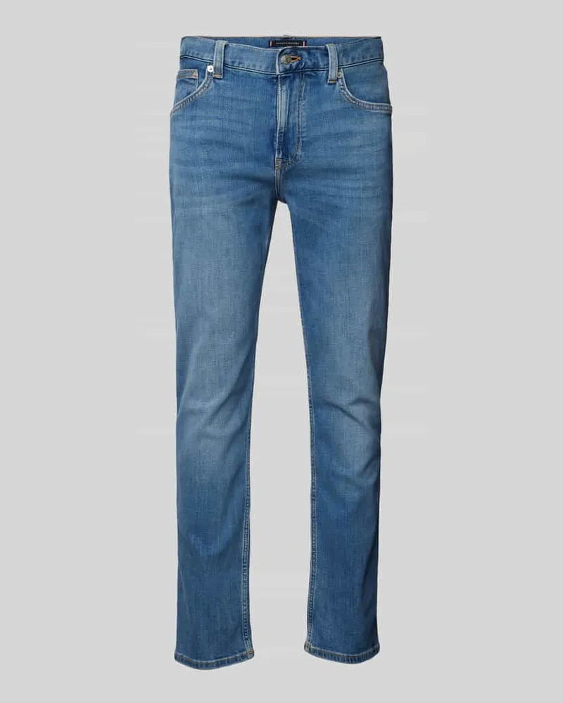 Tommy Hilfiger Straight Leg Jeans im 5-Pocket-Design Jeansblau