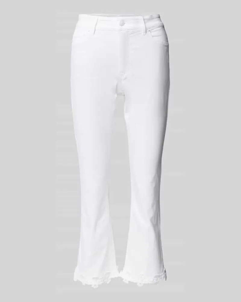 RAFFAELLO ROSSI  Slim Fit Jeans mit verkürztem Schnitt Modell 'VIC Weiss