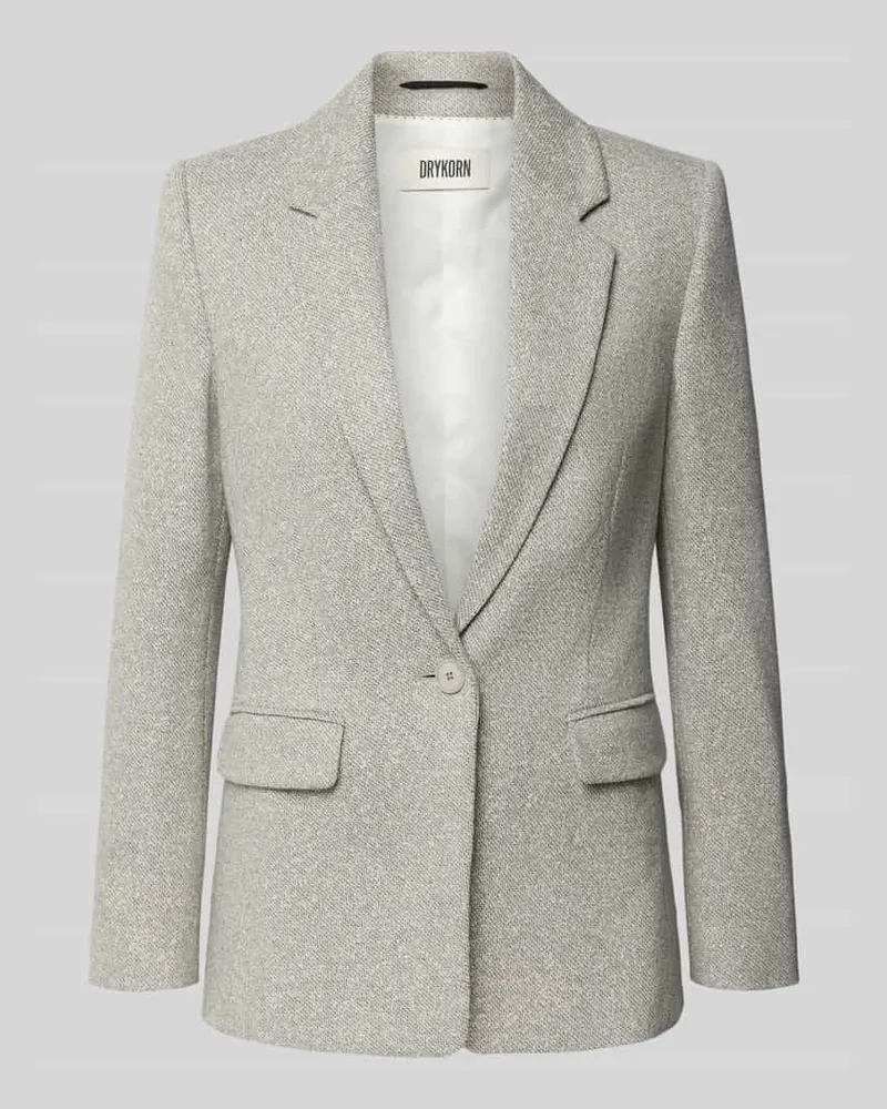 Drykorn Blazer mit Reverskragen Modell 'ATLIN Hellgrau