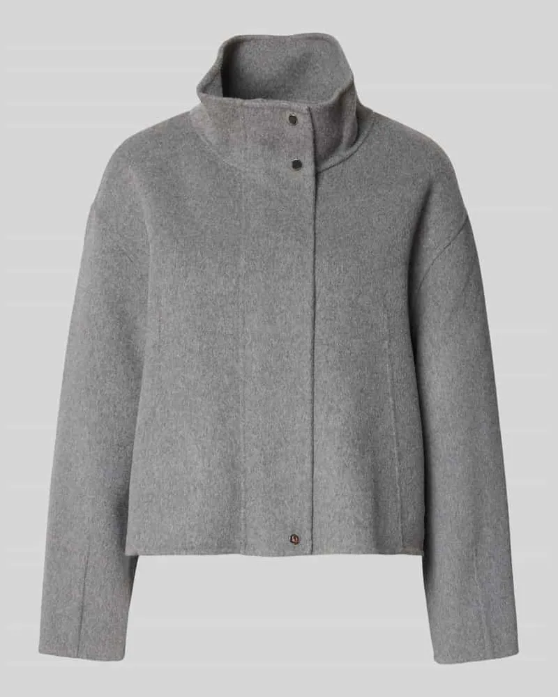 someday. Relaxed Fit Wolljacke mit Kaschmir-Anteil Modell 'VARAH PURE Silber