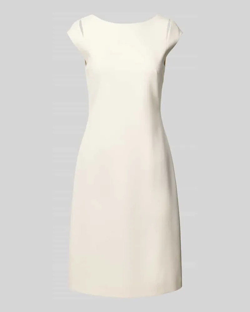 HUGO BOSS Minikleid mit Kappärmeln Modell 'Dileky Offwhite