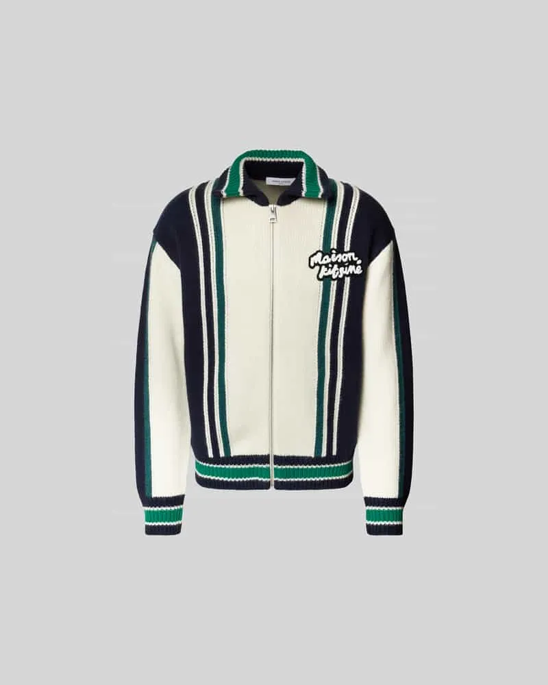 Kitsuné Jeansjacke mit Knopfleiste Multi