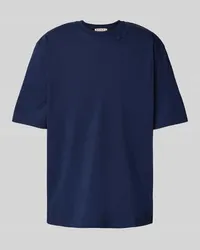 Marni Oversized T-Shirt 1/2-Ärmel Marine