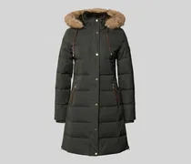 Daunenmantel mit Reißverschlusstaschen