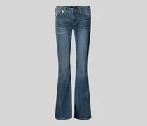 Low Rise Flared Jeans mit Eingrifftaschen Modell 'JOEY