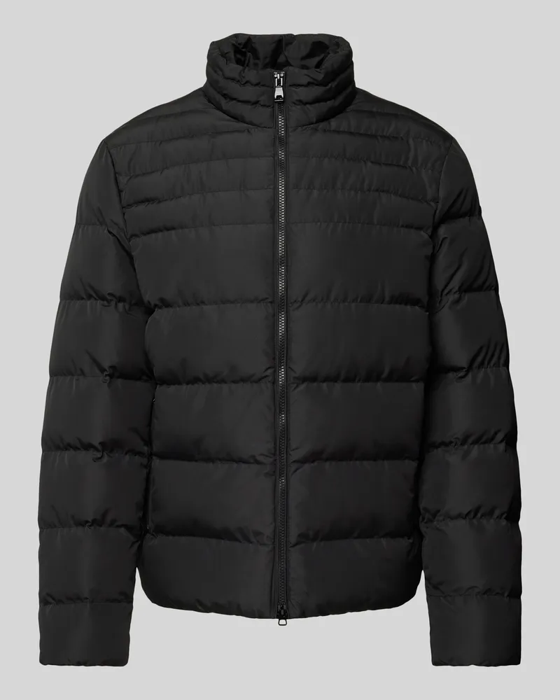 Geox Steppjacke mit Stehkragen Black