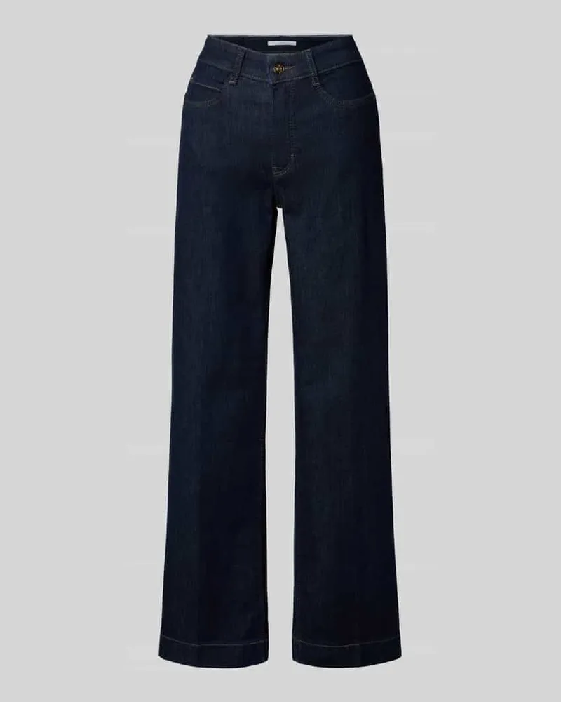 MAC Jeans Jeans mit Eingrifftaschen Modell 'Wide Star Blau