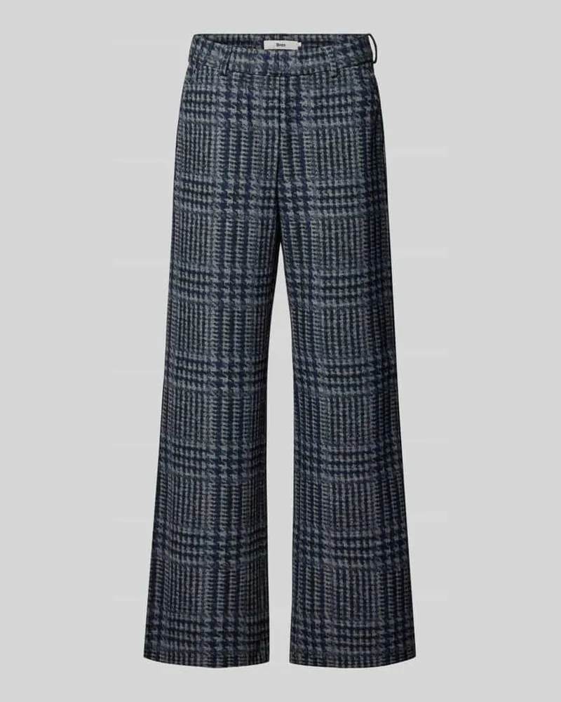 Brax Wide Leg Weite Hose mit Viskose-Anteil Marine