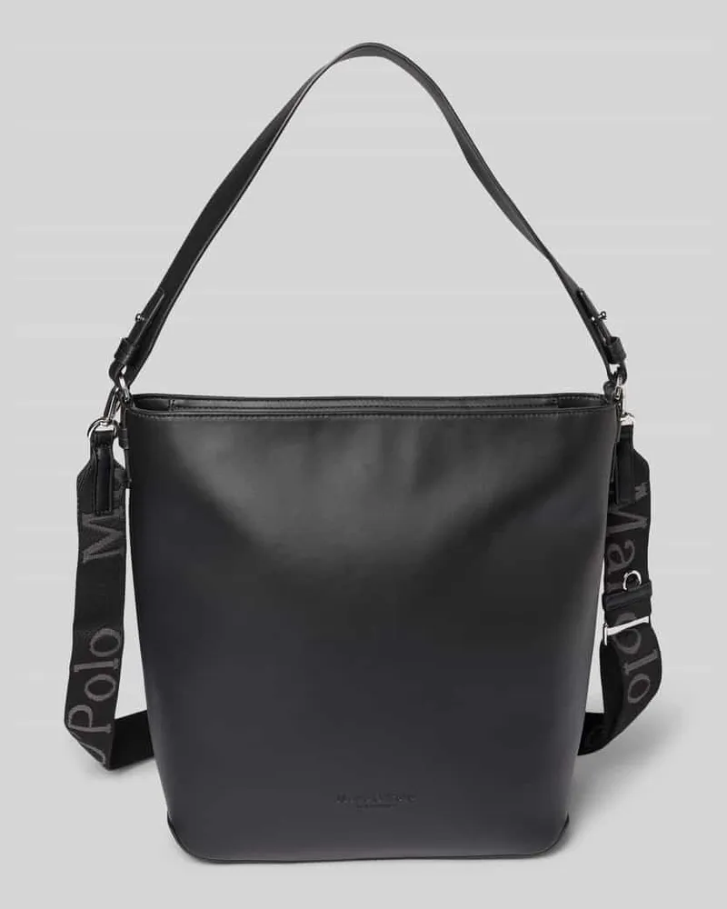 Marc O'Polo Henkeltasche in Lederoptik Black