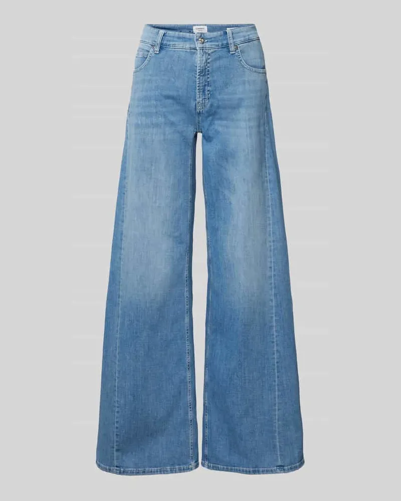 Cambio Jeans mit 5-Pocket-Design Modell 'PALAZZO Hellblau