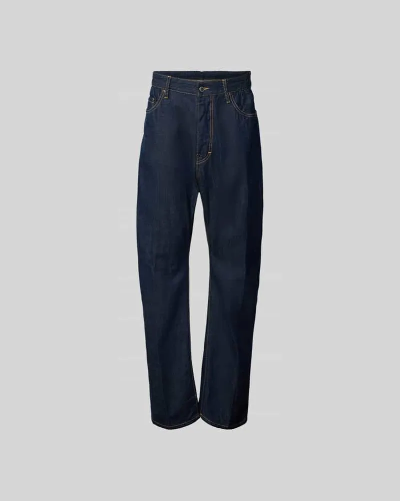 Dsquared2 Straight Fit Jeans mit 5-Pocket-Design Dunkelblau