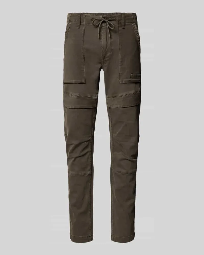 PME Legend Stoffhose mit Eingrifftaschen Oliv
