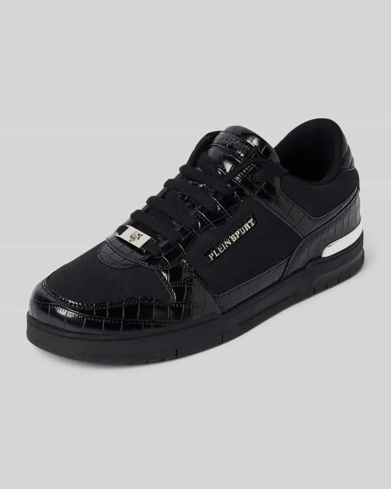 Philipp Plein Sneaker im Metallic-Look Modell 'VIPER III Black