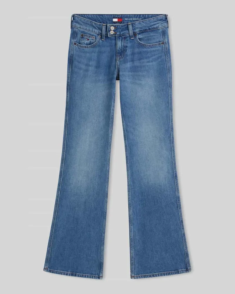 Tommy Hilfiger Wide Leg Jeans aus Baumwoll-Mix Jeansblau