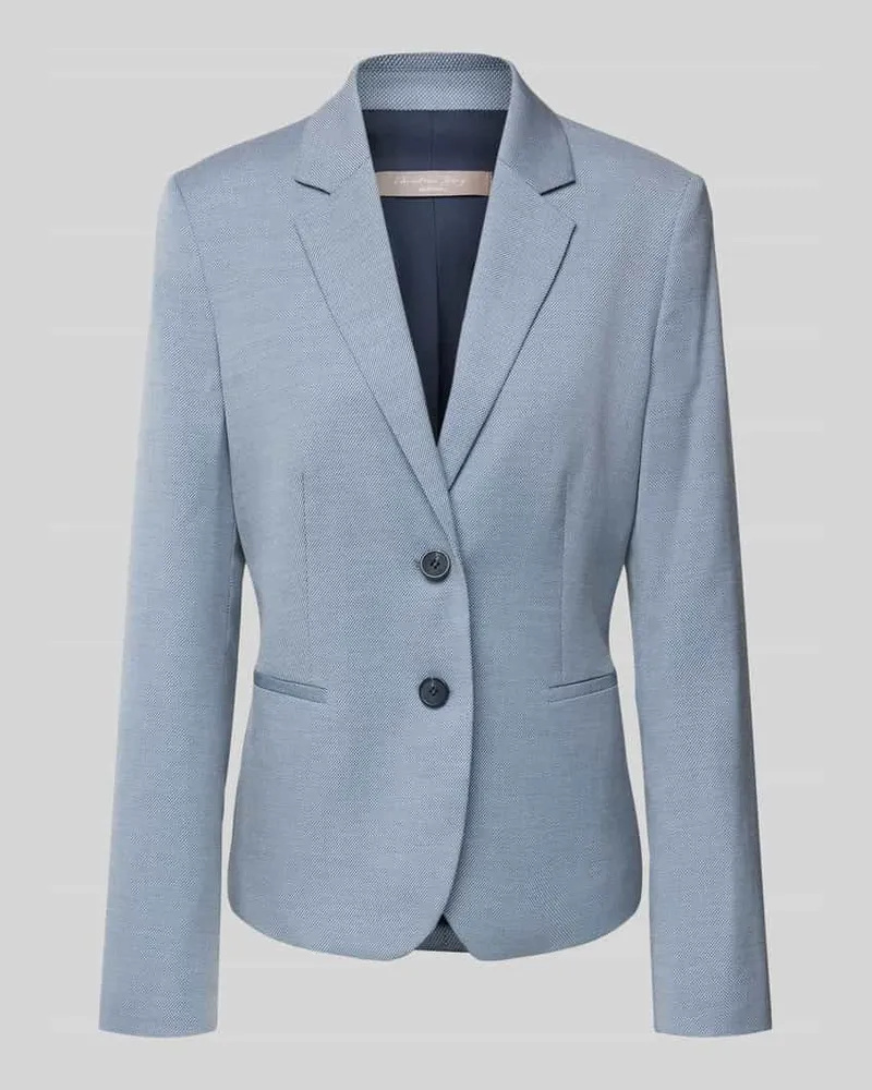 Christian Berg Blazer mit Leistentaschen Hellblau