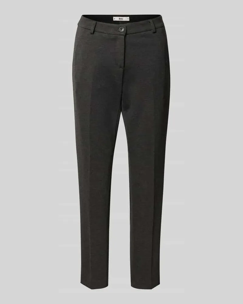 Brax Regular Fit Stoffhose aus Viskose-Mix Modell 'STYLE.MARON Dunkelgrau