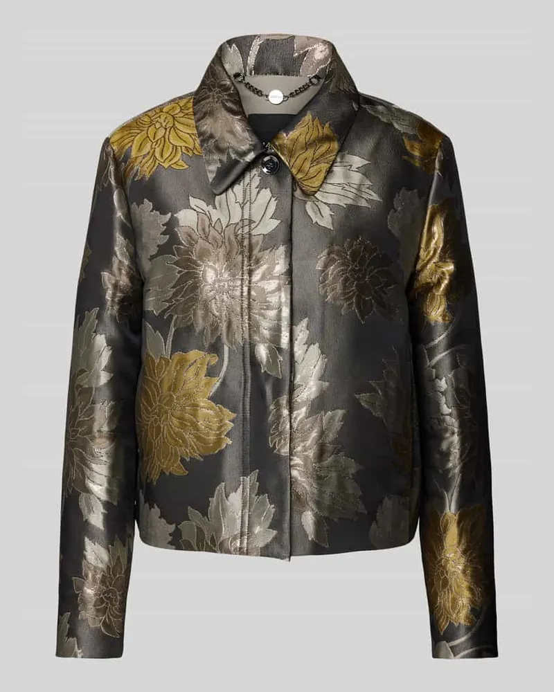 Marc Cain Blazer mit Umlegekragen Oliv