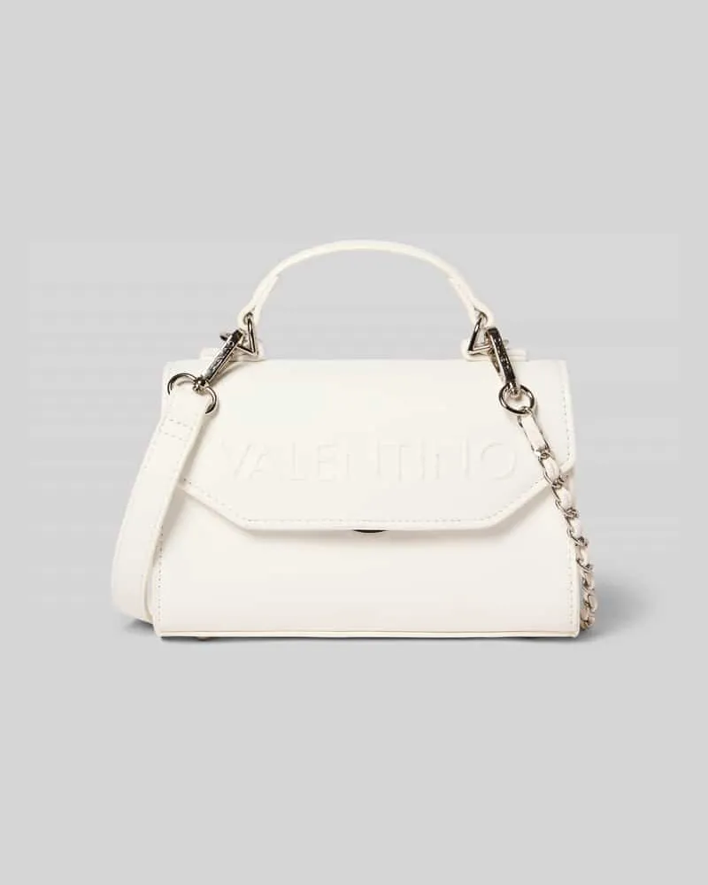 Valentino Bags Shoulder Bag on Leder-Optik Modell 'Pandia Weiss
