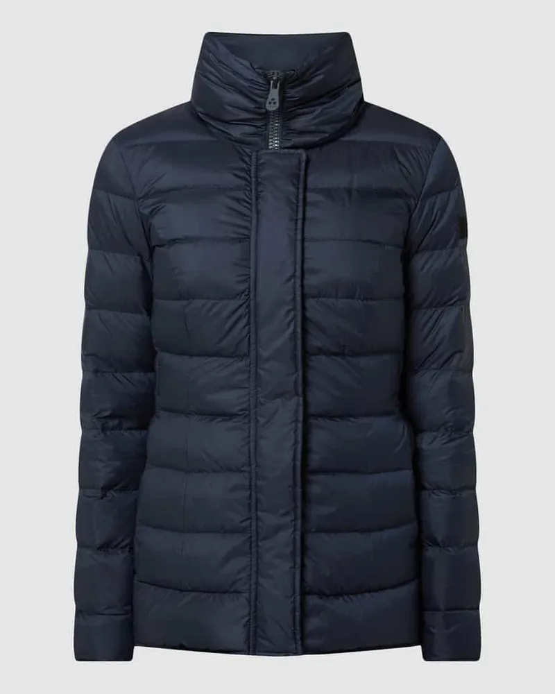 Peuterey Daunenjacke mit Stehkragen Modell 'Flagstaff' - wasserabweisend Dunkelblau