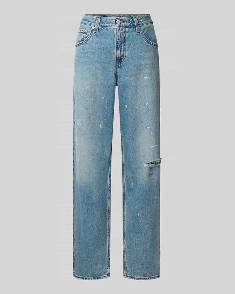 Levi's Loose Fit Jeans aus reiner Baumwolle Hellblau