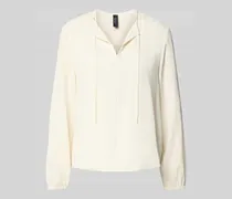 Blusenshirt mit V-Ausschnitt