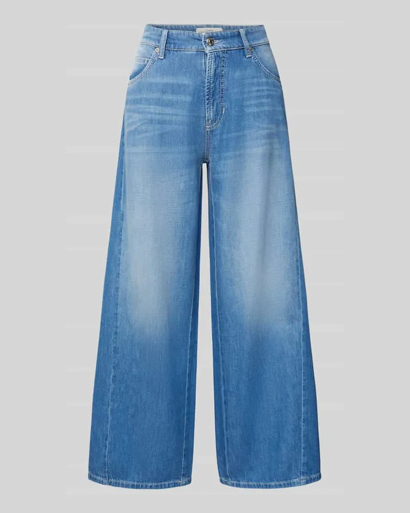 Cambio Jeans mit 5-Pocket-Design Modell 'PALAZZO Blau