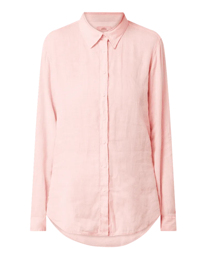 0039 Italy Bluse aus Leinen Modell 'Sanja Neon