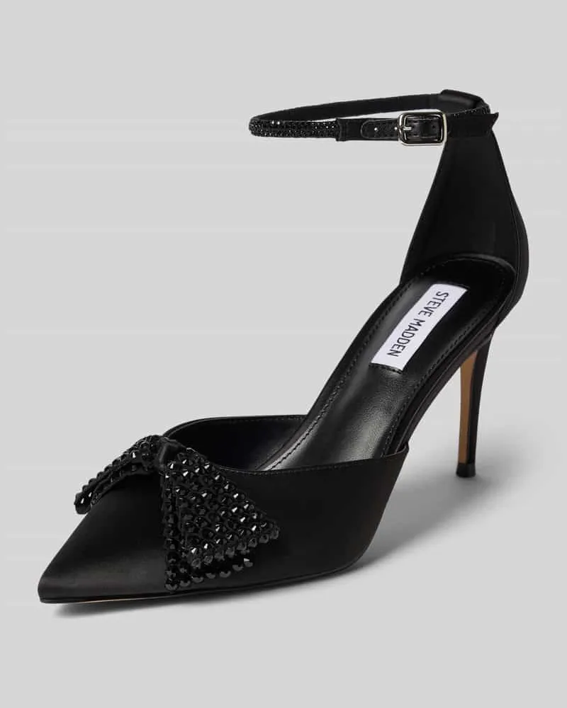 Steve Madden Brautschuhe mit Strasssteinen Modell 'Last Dance Black