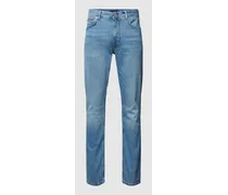 Slim Fit Jeans mit Knopfverschluss Modell 'DENTON