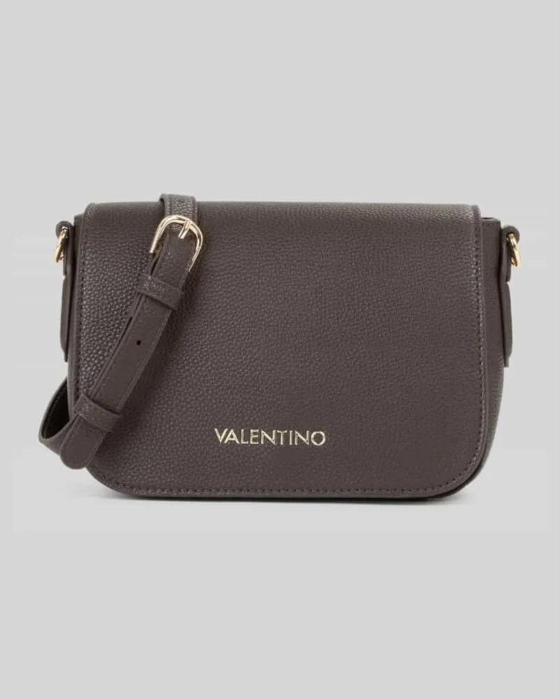 Valentino Bags Umhängetasche mit Logo-Detail Modell 'BRIXTON Dunkelbraun