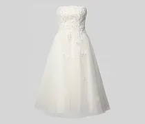 Regular Fit Minikleid mit Zierbesatz