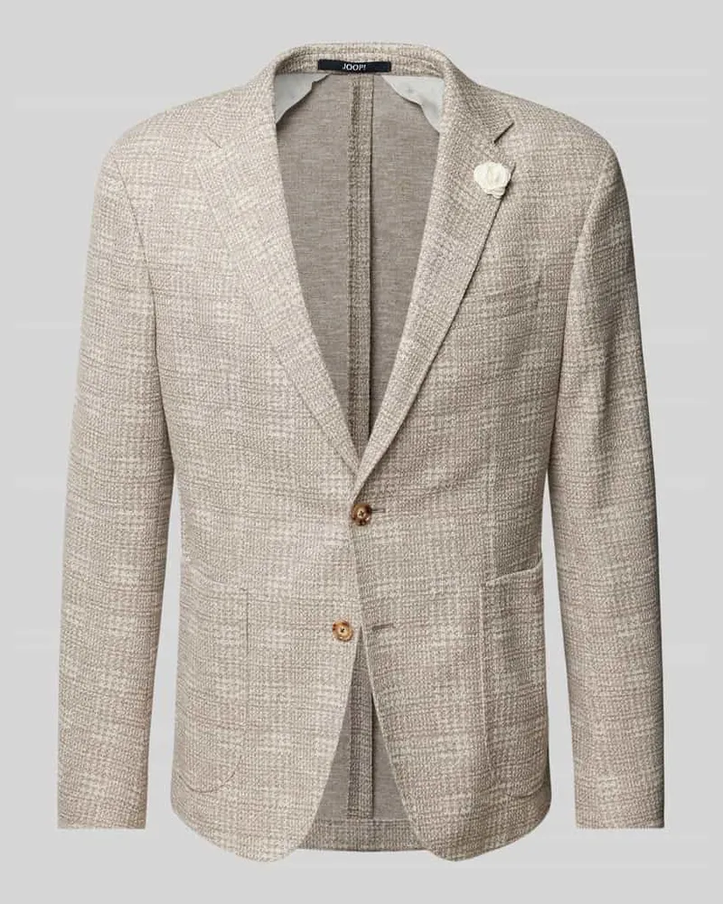 JOOP! Sakko mit aufgesetzten Taschen Modell 'Hoverest Beige