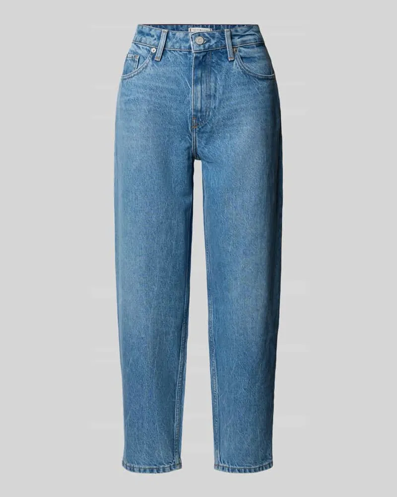 Tommy Hilfiger Tapered Jeans aus Baumwoll-Lyocell-Mix Jeansblau