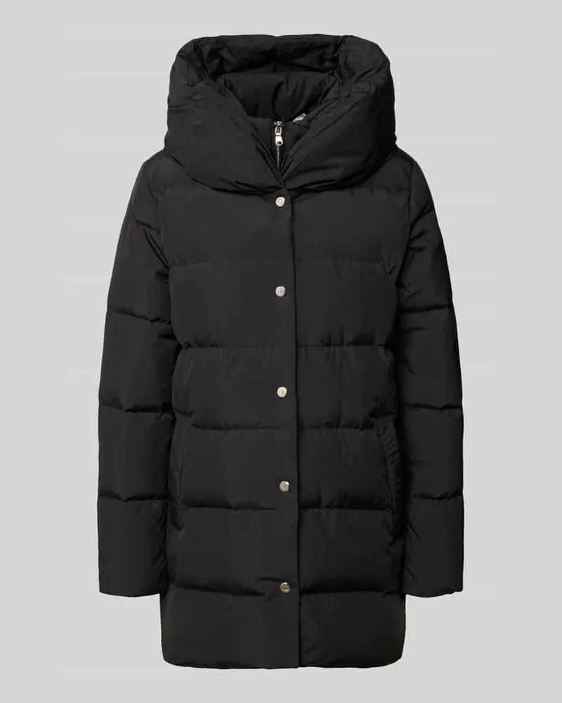 Ralph Lauren Regular Fit Daunenjacke mit Kapuzenkragen Black