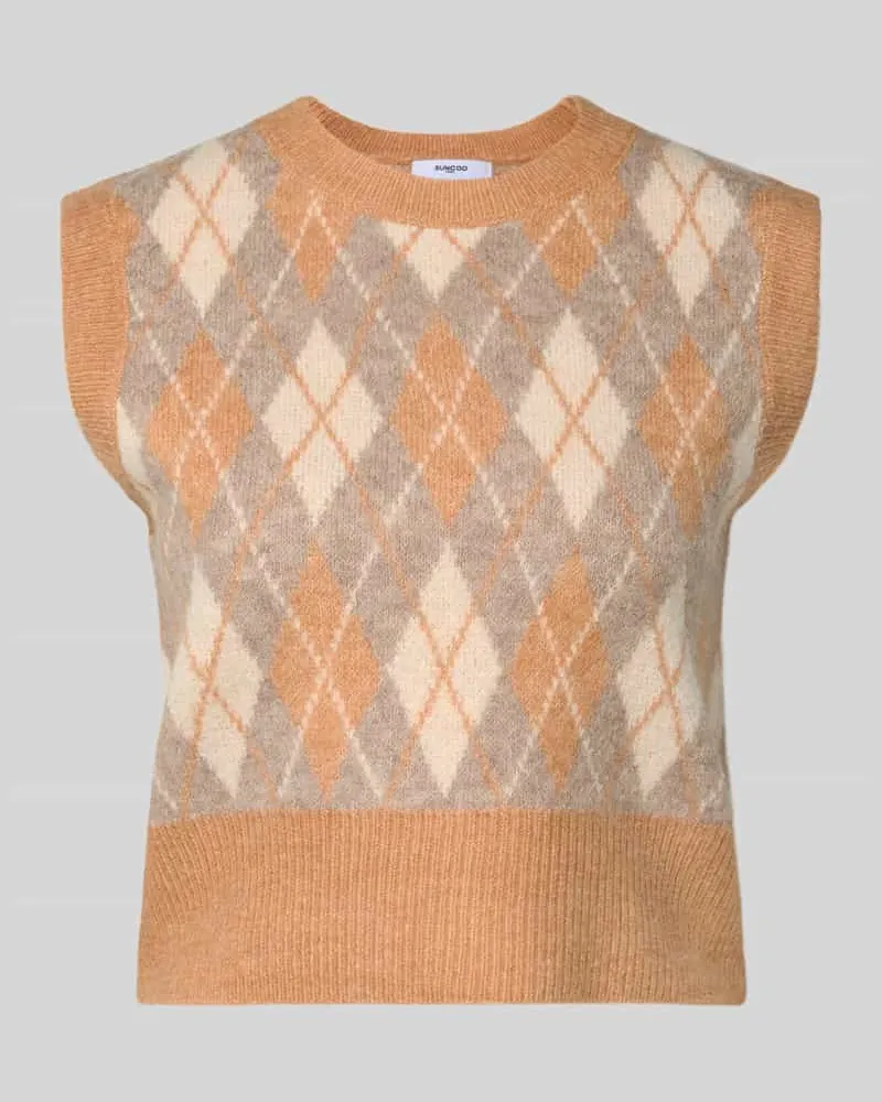 Suncoo Weste mit Rundhalsausschnitt Modell 'PHILO Camel