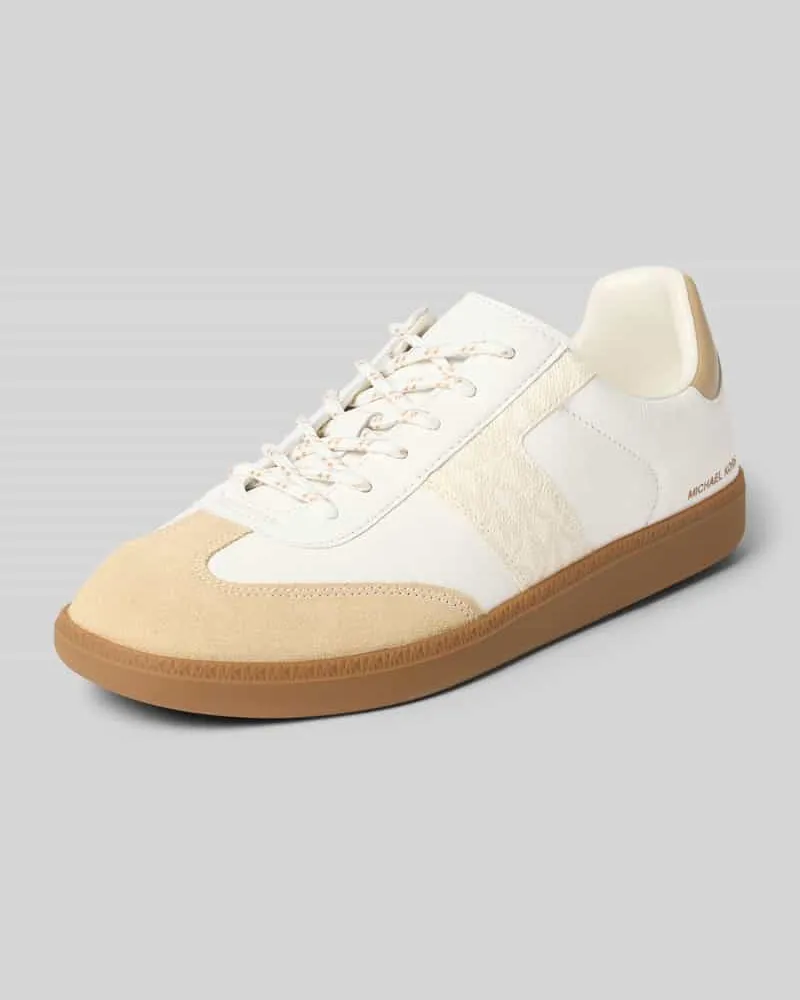 Michael Kors Sneaker mit Kontrastbesatz Modell 'JOVIE Beige