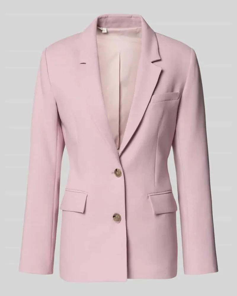 Selected Regular Fit Longblazer mit Reverskragen Modell 'RITA Rose