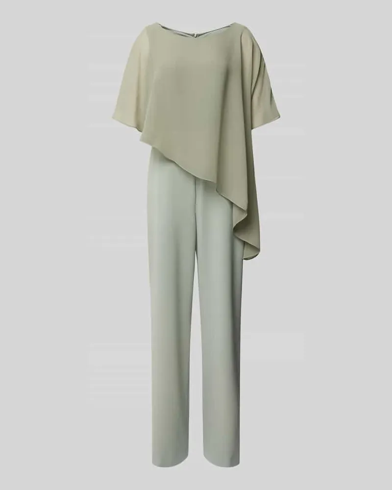 Swing Jumpsuit mit Überwurf Schilf