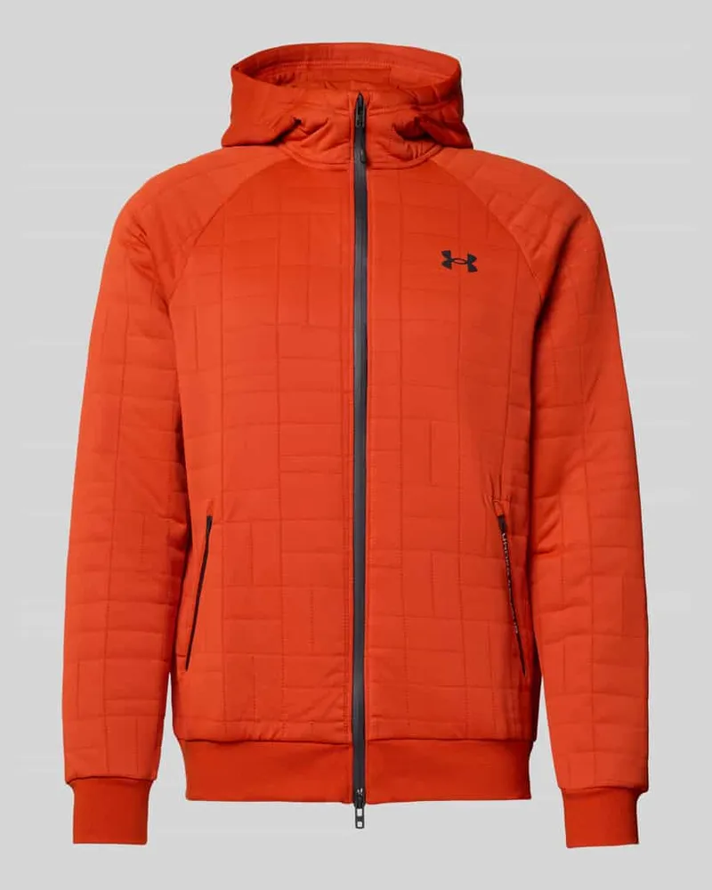 Under Armour Sweatjacke mit Reißverschluss Hellrot