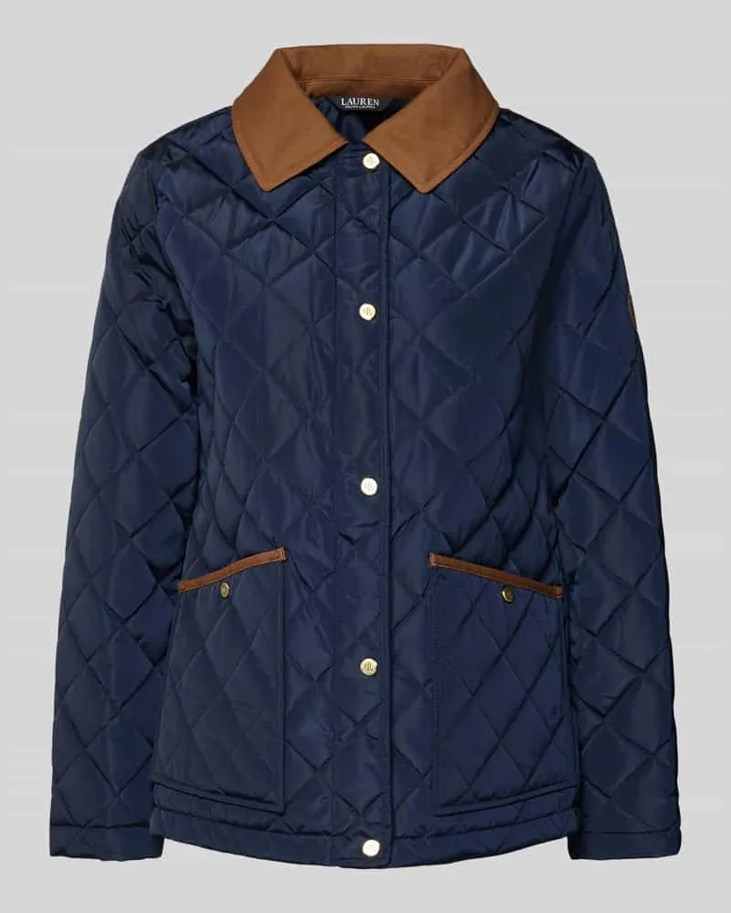 Ralph Lauren Regular Fit Steppjacke mit Umlegekragen Marine