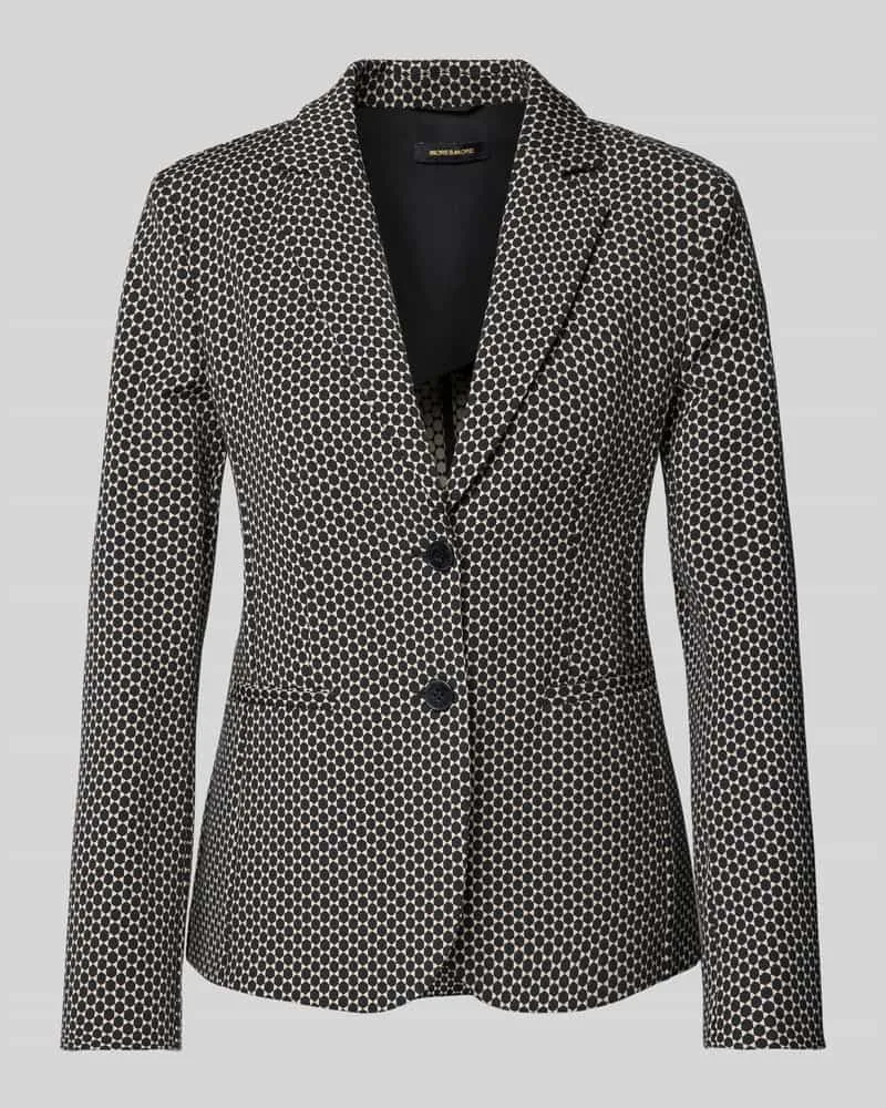 More & More Blazer mit Reverskragen Beige