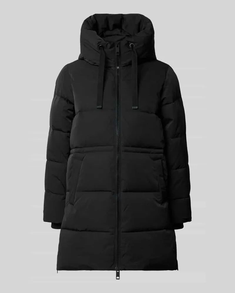 MOSS COPENHAGEN Steppmantel mit Zweiwege-Reißverschluss Modell 'Mola Pavinaria Black