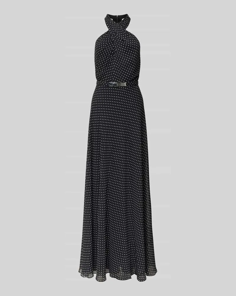 Ralph Lauren Abendkleid mit Gürtel Black